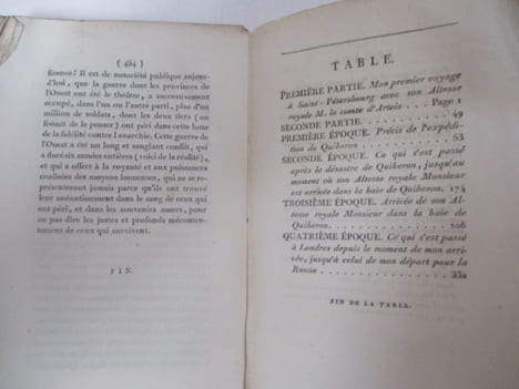 Chouannerie - Mémoires pour servir à l'histoire de la guerre de Vendée. Comte de *** (VAUBAN)