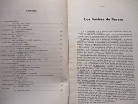 Folklore de France - Actes des II à Nevers & III Brive-la-Gaillarde des Assises Nationales du Folklore Français Actes des II è Assises Nationales du ...