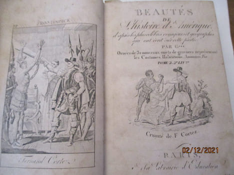 Beautés de l'Histoire d'Amérique d'aprés les plus celèbres voyageurs et géographes qui ont écrit sur cette partie du monde . Anonyme - G.. *** ( ...