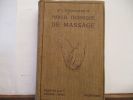 Manuel technique de Massage, de J. Brousses . Brousses, Jean (18..-19.. ; médecin). 