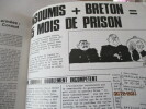 Mémorandum sur l'insoumission bretonne.  Jean-Pierre LE MAT, directeur de la Publication - Noël EVEN - Alain CORAUD