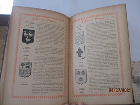 Généalogie - L'Armorial Français - 1894 -( Généalogie, Héraldique)(le sang royal de France - Maires, Echevins et consuls de France, avant la ...