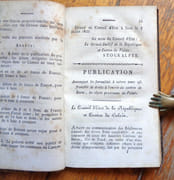 Recueil des lois, décrets et arrêtés du Valais, depuis 1815. Second volume.  par [Valais]  - Image 4