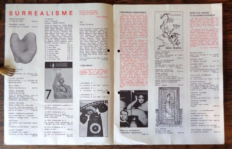 Arcanes - Catalogue général Eric Losfeld hiver 1968-1969.