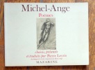 Poèmes. . Michel-Ange, Pierre Leyris (choix et présentation): 
