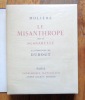 Le misanthrope, suivi de Sganarelle. . Molière, Dubout (ill.): 