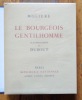 Le bourgeois gentilhomme. . Molière, Dubout (ill.): 