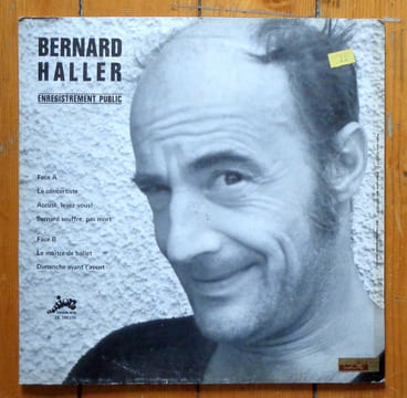 Bernard Haller, enregistrement public. . Haller Bernard: