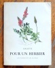 Pour un herbier. Les fleurs et les saisons. . Colette, Pia Roshardt (ill.): 