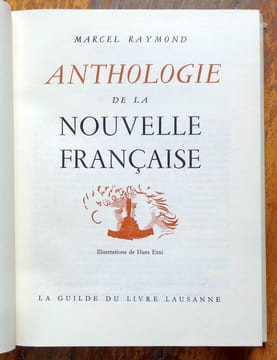 Anthologie de la nouvelle française. . Raymond Marcel: