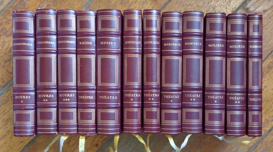 Théâtre complet - Les tréteaux du monde, collection complète. 