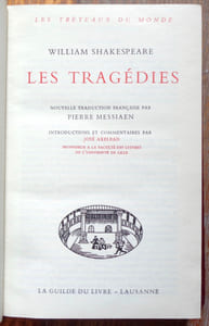 Théâtre complet - Les tréteaux du monde, collection complète. 