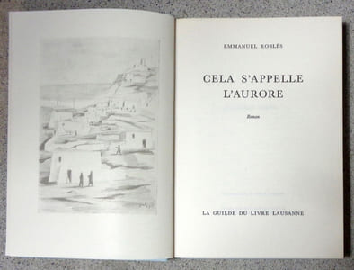 Cela s'appelle l'aurore. 