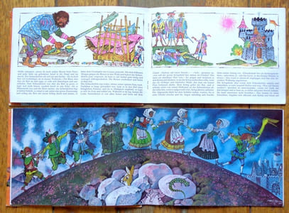 6 contes de Grimm. König Drosselbart - Tischlein deck dich - Rapunzel - Das tapfere Scheiderlein - Hans in Gluück - Die goldene Gans.