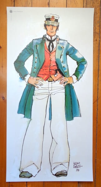Corto Maltese 40 ans. 50 x 100. Pratt Hugo: 