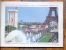 Exposition internationale des arts et techniques appliqués à la vie moderne, Paris 1937. Album officiel, photographies en couleurs. . 