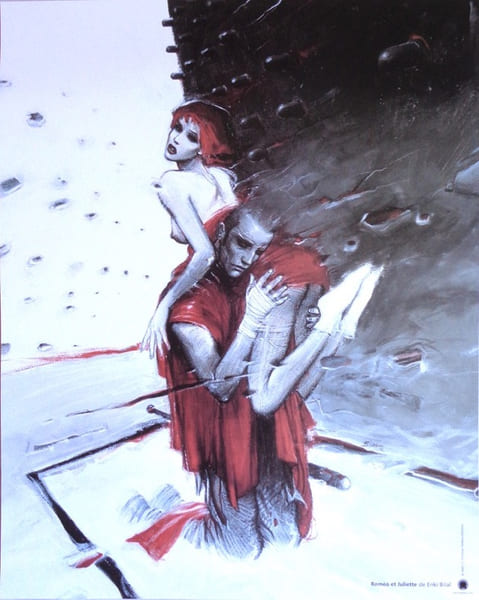 Rom&eacute;o et Juliette. Affiche. . Bilal Enki: 