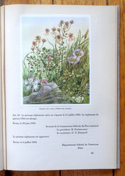 Le parc national suisse. . Collectif: