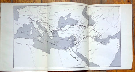 L'Orient dans un pare-brise. . Pictet Hubert: