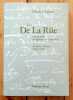 Les De La Rüe, marchands, magistrats et banquiers. Genève, Gênes 1556-1905. . Aubert Charles: 
