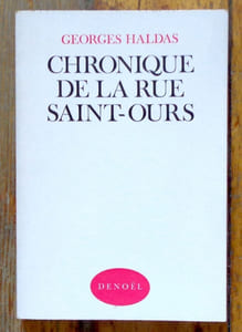 Chronique de la rue Saint-Ours.