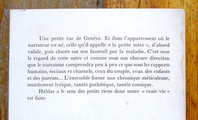 Chronique de la rue Saint-Ours.