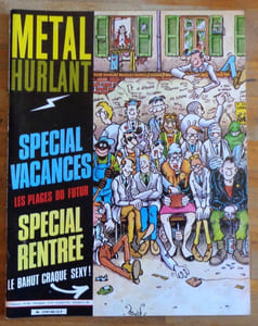 Métal Hurlant 66 - Spécial vacances - Les plages du futur. 