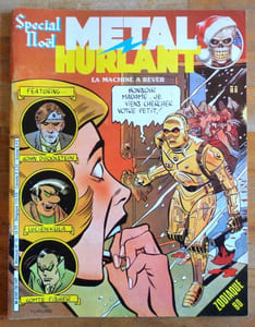 Métal Hurlant 70 - Spécial Noël - La machine à rêver.  