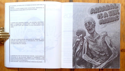 Les cahiers du silence - Arrabal.