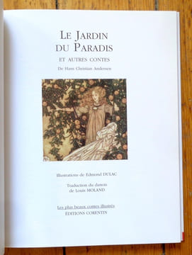 Le jardin du paradis et autres contes. . Andersen Hans Christian, Dulac Edmond (ill.):