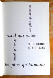 Cristal qui songe - Les plus qu'humains.