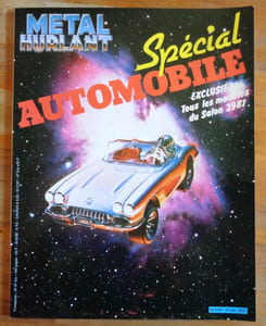 Métal Hurlant 67 bis - Spécial automobile. 