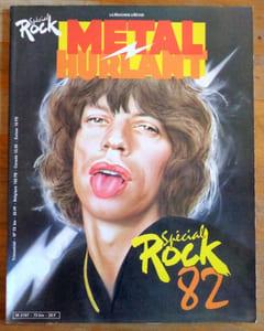 Métal Hurlant 73 bis - Spécial Rock 82. 