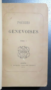 Poésies genevoises.