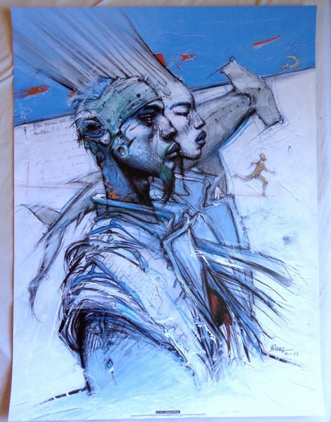 L'an deux mille un - andeuxmilleun (60 x 80). . Bilal Enki: 