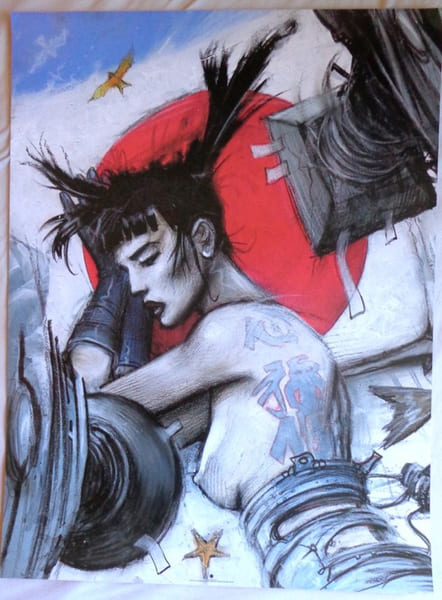 Tatto (60 x 80). . Bilal Enki: 
