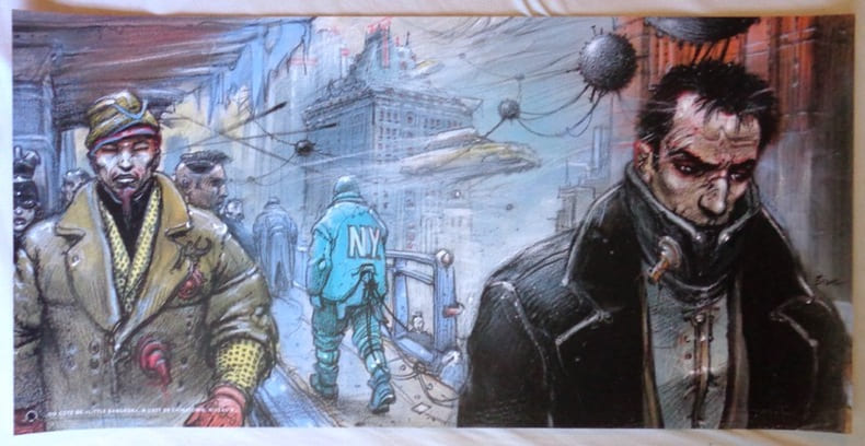 Du c&ocirc;t&eacute; de "Little Bangkok", &agrave; l'est de Chinatown, niveau 4 (50 x 100). . Bilal Enki: 