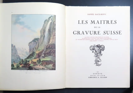 Les maîtres de la gravure suisse. 