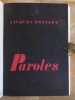 Paroles. . Prévert Jacques: 