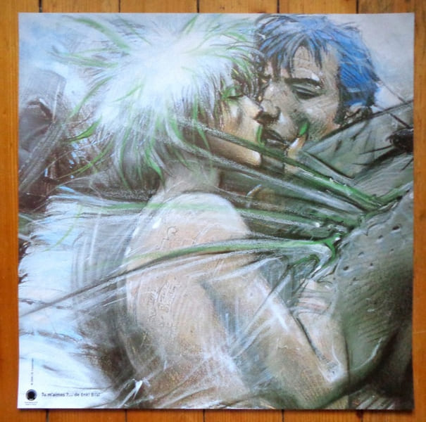 Tu m'aimes? (50 x 50). . Bilal Enki: 