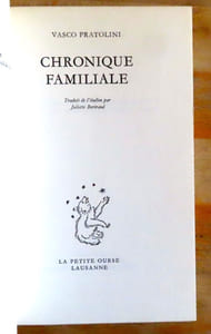 Chronique familiale.
