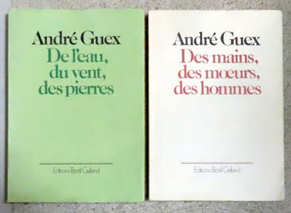 De l'eau, du vent, des pierres / Des mains, des moeurs, des hommes.