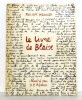 Le livre de Blaise. . Monnier Philippe: 