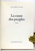 La cause des peuples.  par Hallier Jean-Edern:  - Image 2