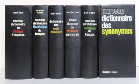 Nouveau dictionnaire des citations françaises / Nouveau dictionnaire étymologique du français / Dictionnaire des mots nouveaux / Nouveau ...