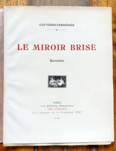 Le miroir brisé.