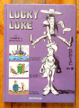 Lucky Luke spécial 6. En remontant le Mississippi - Sur la piste des Dalton - A l'ombre des derricks. . Morris, Goscinnny: