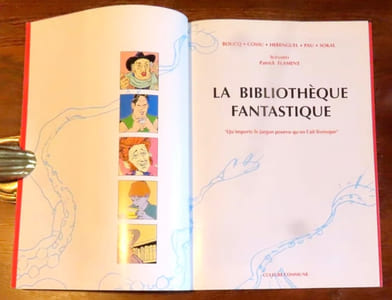 La bibliothèque fantastique.