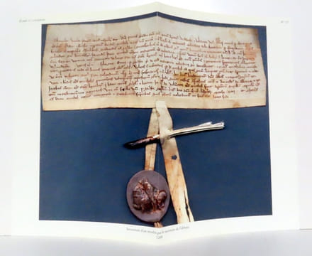 Ecrire et conserver. Album paléographique et diplomatique de l'Abbaye de Saint-Maurice d'Agaune (VIe-XVIe s.). . Andermatten Bernard, Hausmann ...