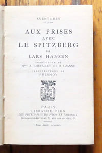 Aux prises avec le Spitzberg.